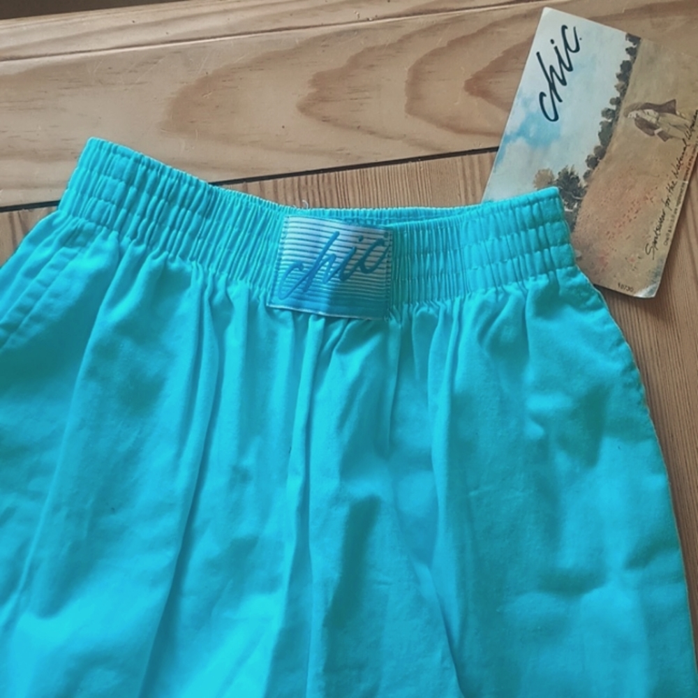 Vintage 90s Cyan Jogger Denim Pants